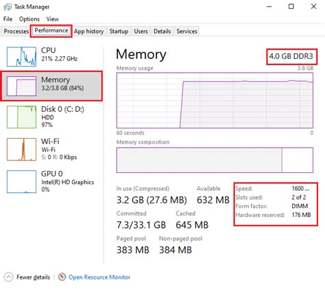know my ram|How to Check RAM on Windows 10 .